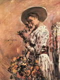Flora Lovis Corinth Impressionism European A4 Photo Print