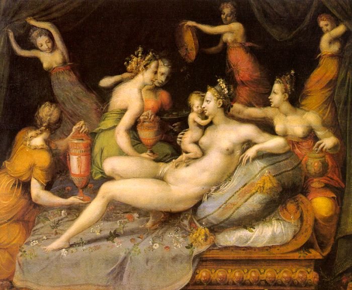 Flora Master of Italian active late 1500s Art A4 Photo Print UK