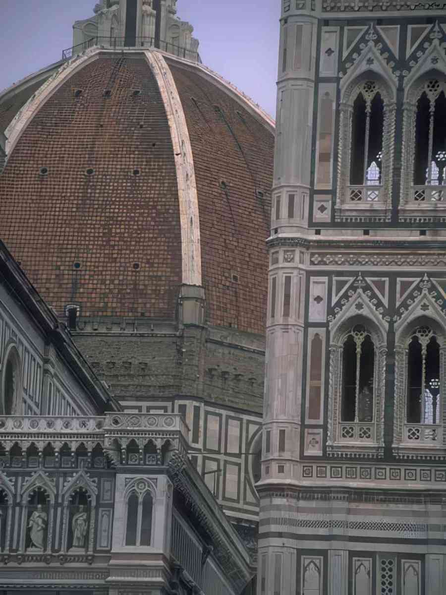 Florence duomo facade dome A4 Photo Print