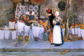 Florists Hassam Impressionism American A4 Photo Print