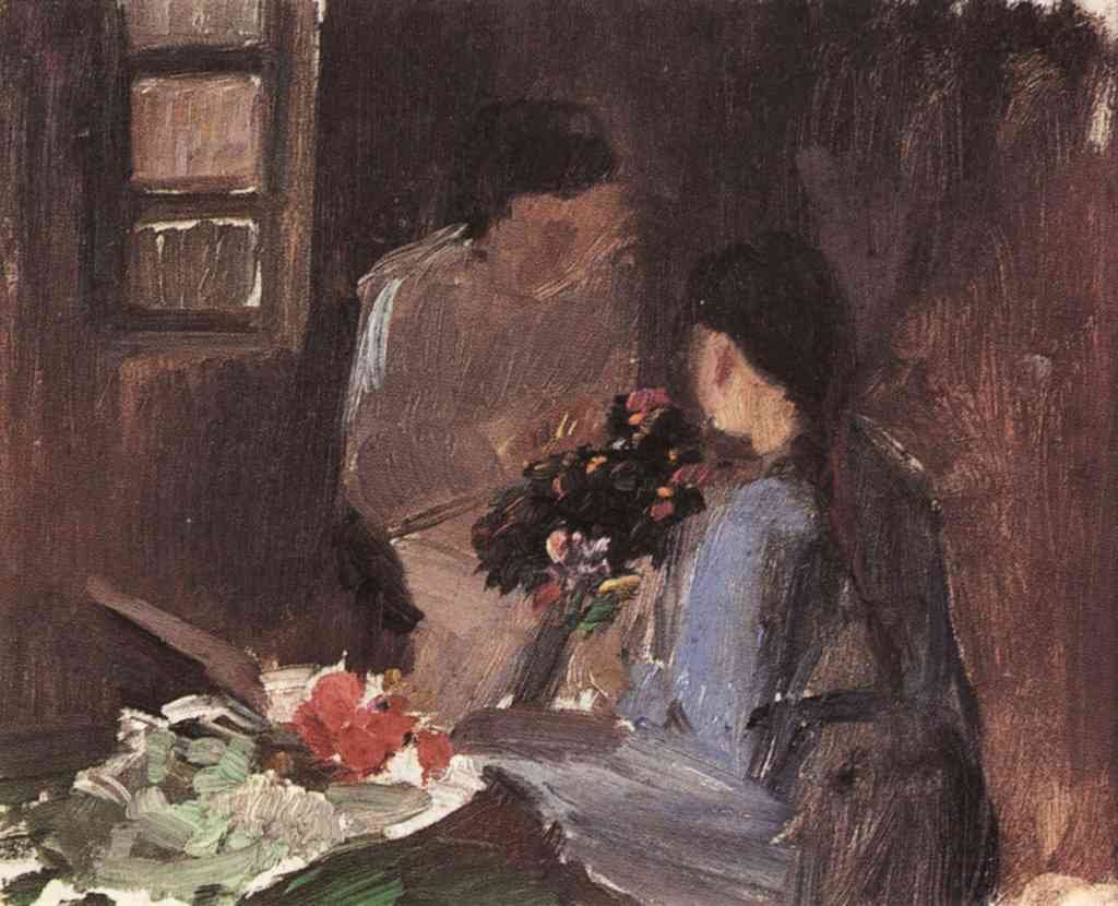 Flower Arrangement Anna Ancher Impressionism European A4 Photo Print