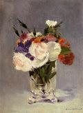 Flowers In A Crystal Vast 1882 A4 Photo Print