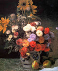 Flowers In A Vase A4 Photo Print