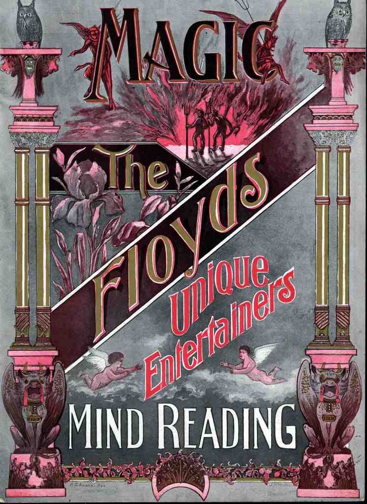 Floyds 1 Magic Magician Vintage A4 Photo Print