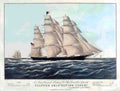 Flying Cloud Ship Vintage A4 Photo Print