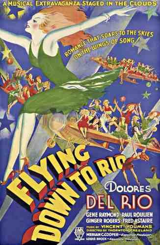  Flying Down To Rio 01 film star poster A4 Photo Print
