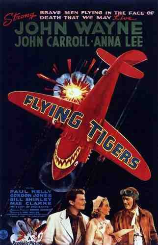  Flying Tigers 01 film star poster A4 Photo Print