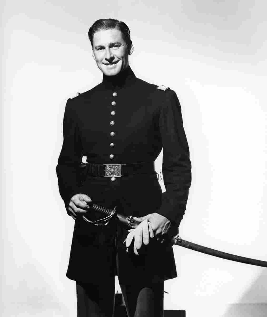 Flynn Errol Santa Fe Trail 1 film star poster A4 Photo Print