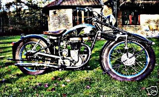 Fn M13 motorbike A4 Photo Print
