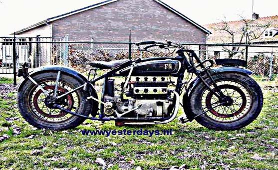 Fn M50 motorbike A4 Photo Print