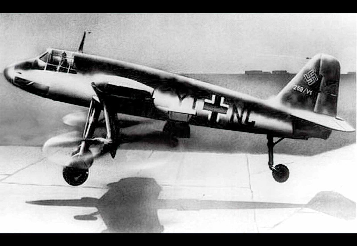 Focke Achgelis Fa269 Tiltrotor Fighter Concept Germany A4 Photo Print