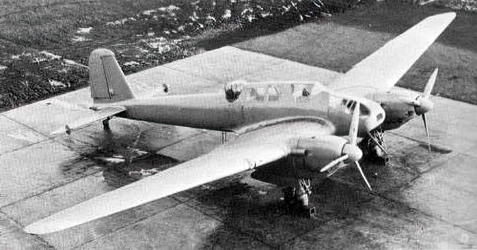 Focke Wulf Fw57 A4 Photo Print