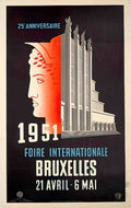 FoireBruxelles51 Advert A4 Photo Print