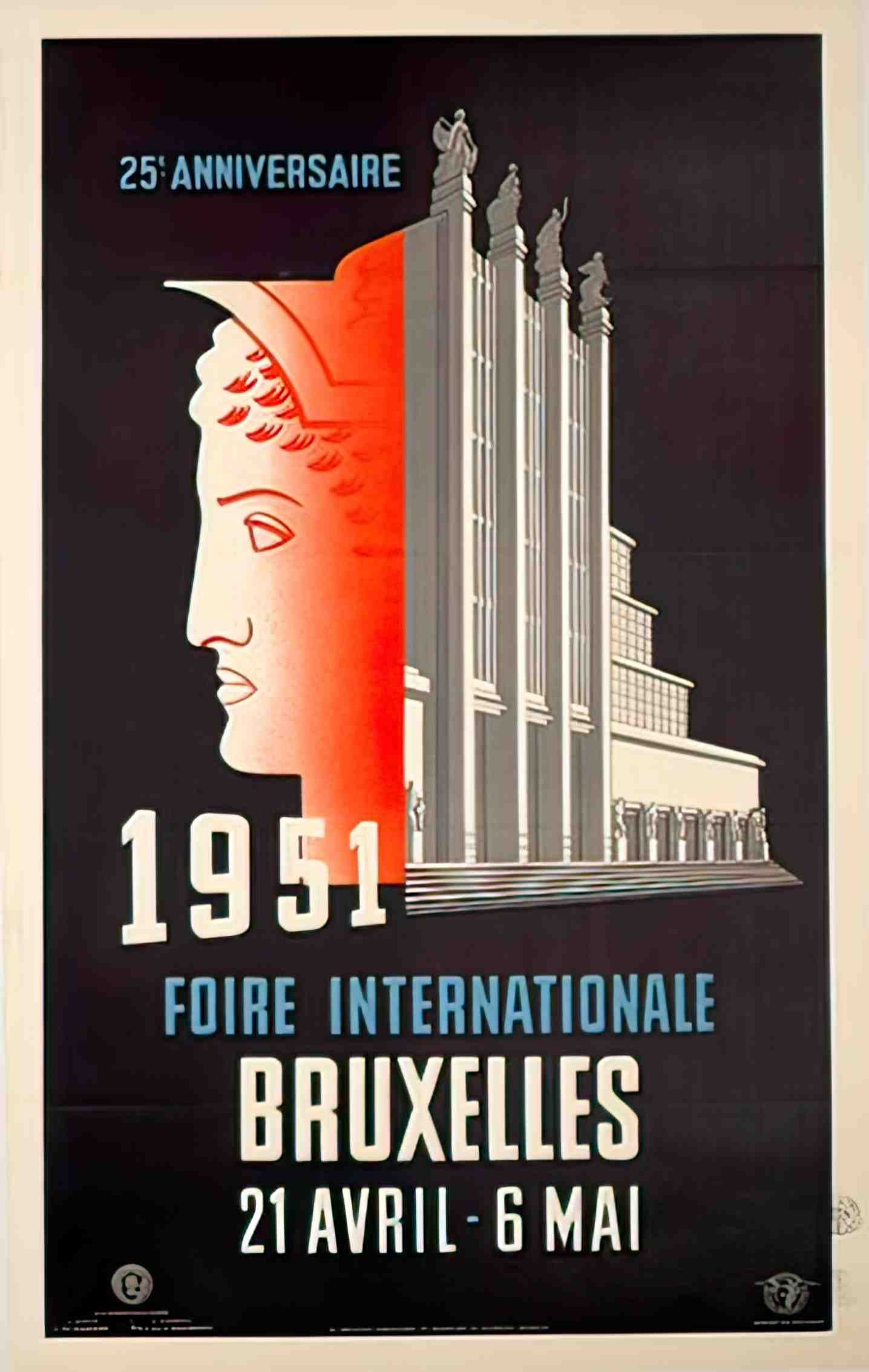 FoireBruxelles51 Advert A4 Photo Print