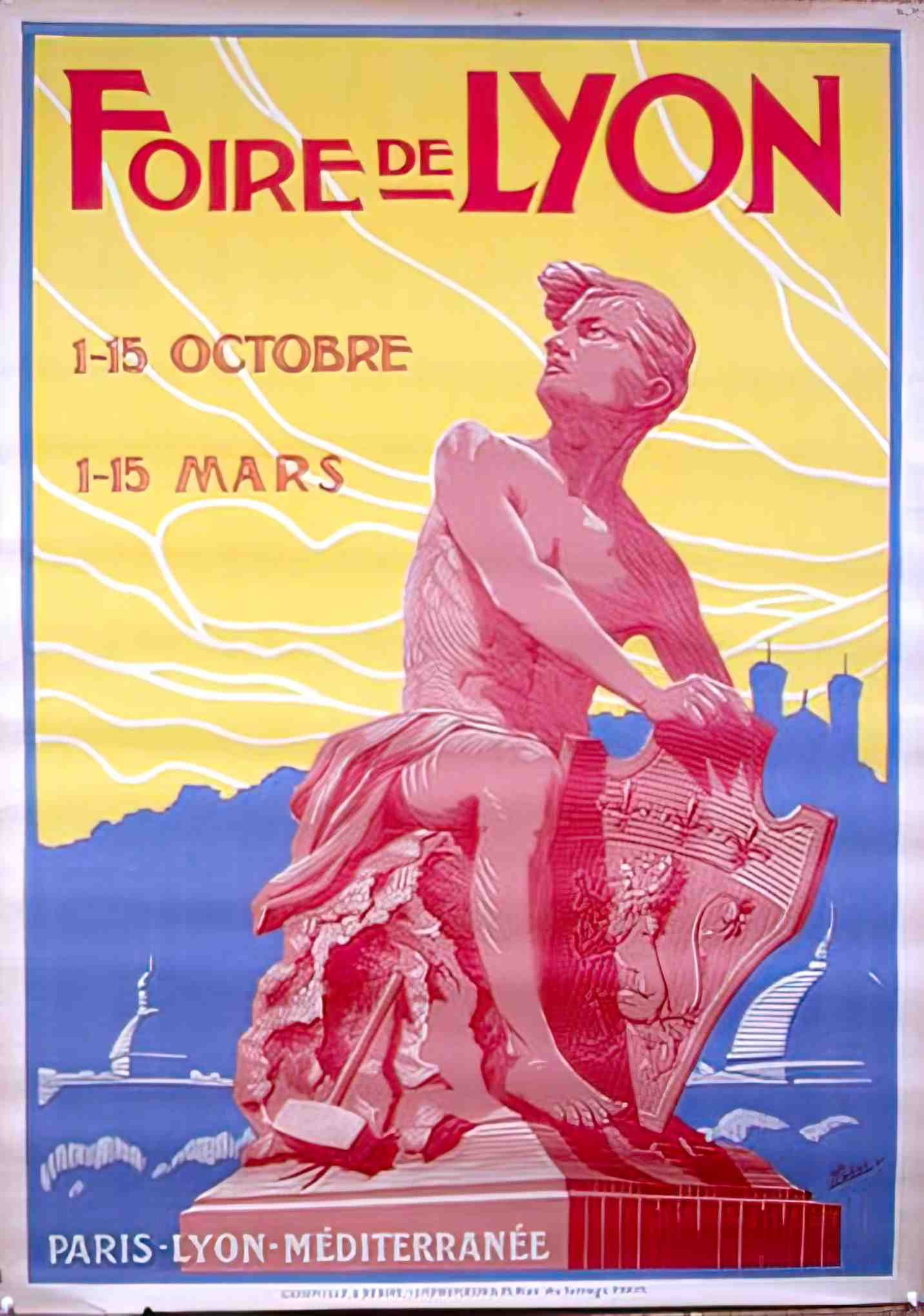 FoireLyon Advert A4 Photo Print