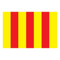 Foix Prov Flag N3157 A4 Photo Print