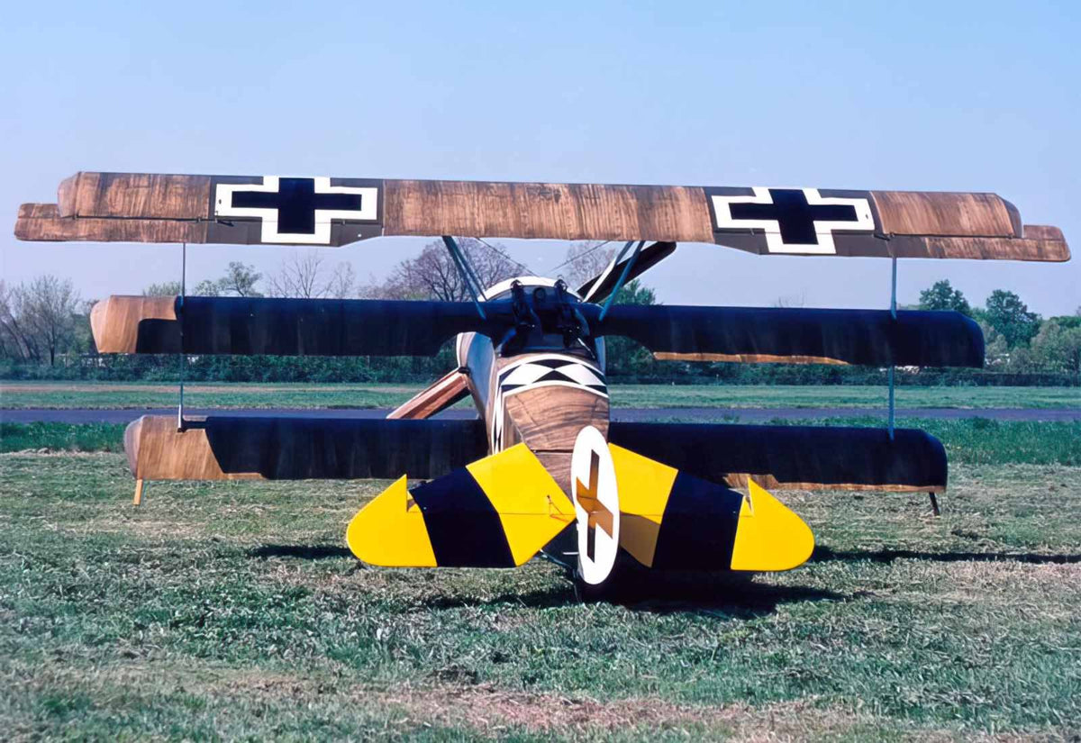 Fokker Dri Triplane Fighter German Empire 2 A4 Photo Print