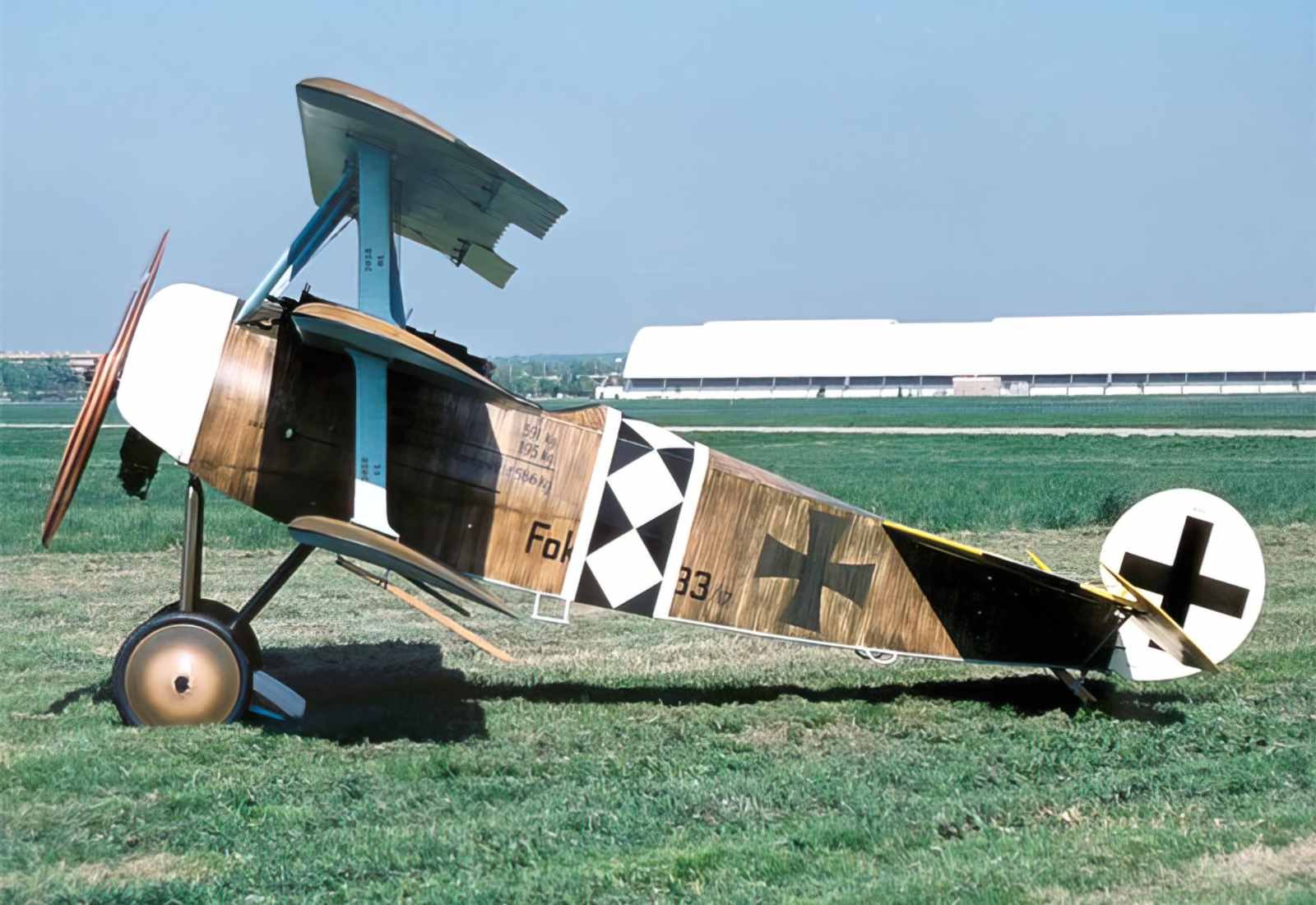 Fokker Dri Triplane Fighter German Empire 3 A4 Photo Print