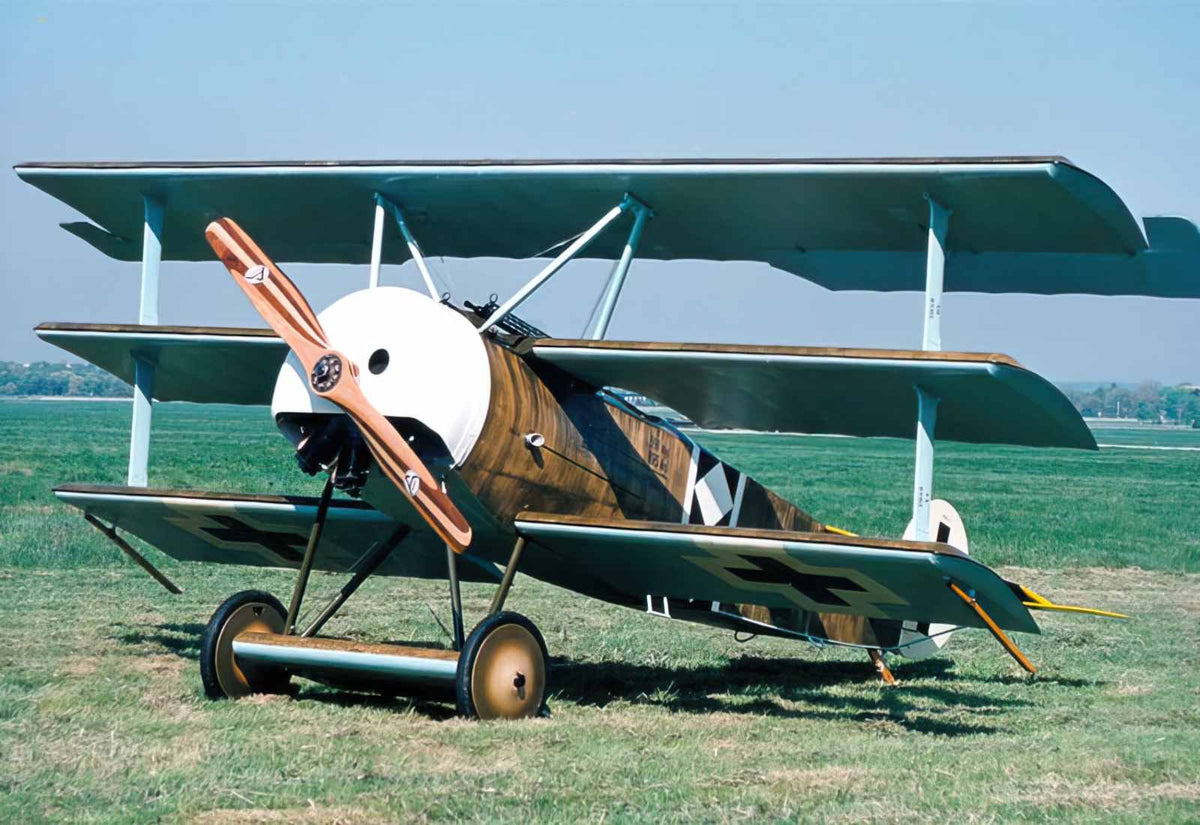 Fokker Dri Triplane Fighter German Empire A4 Photo Print