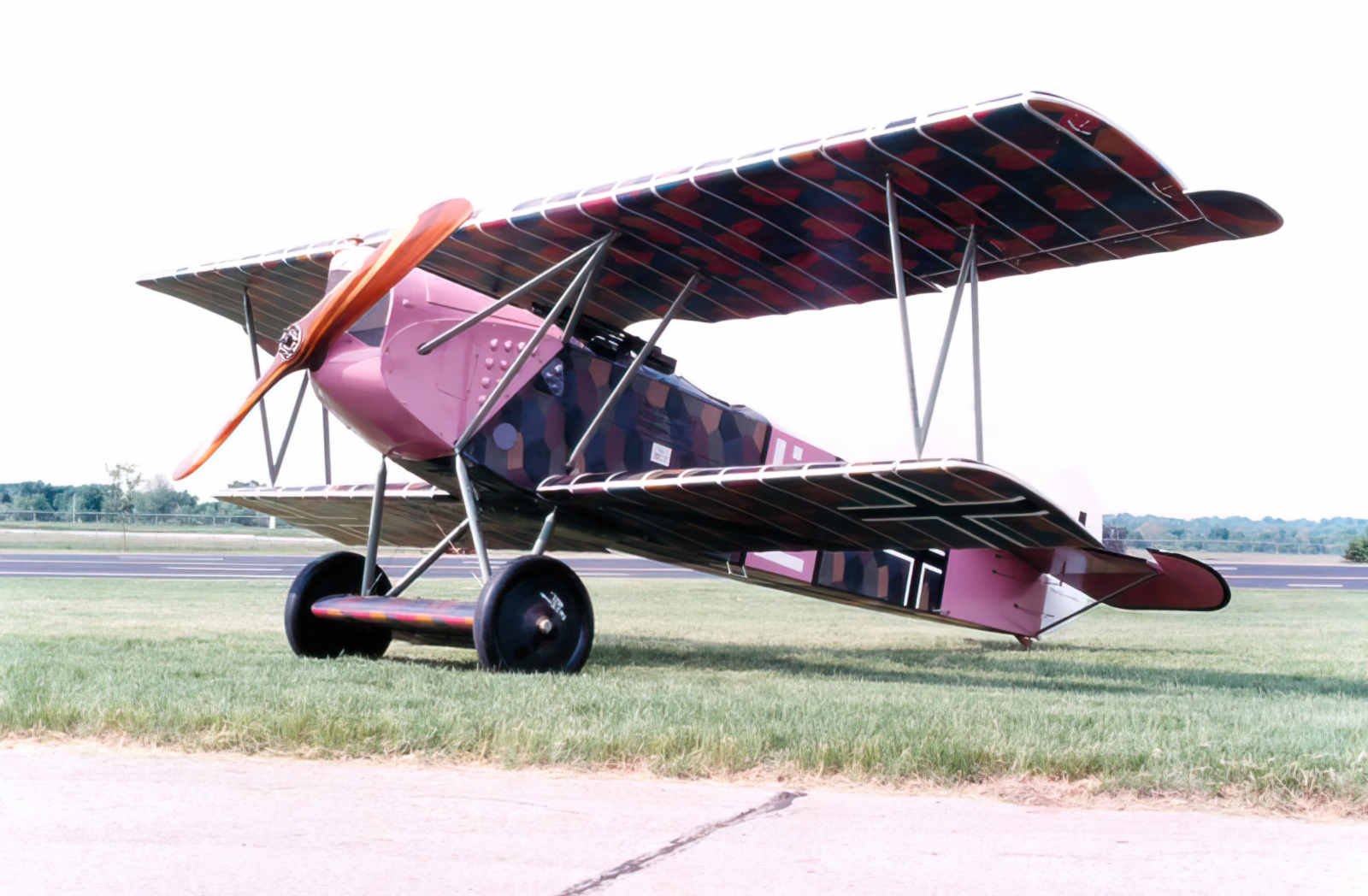 Fokker Dvii 22 A4 Photo Print