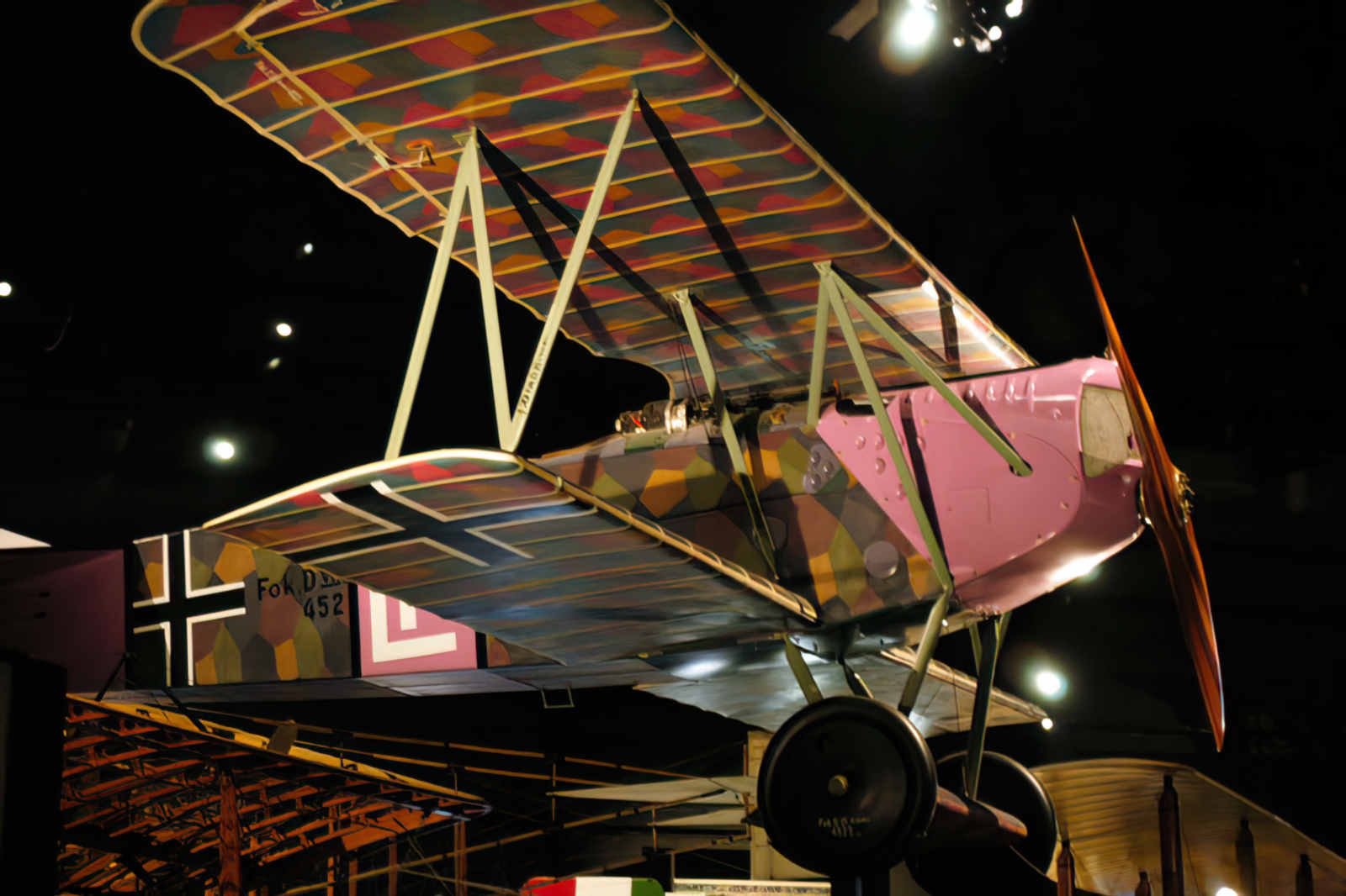 Fokker Dvii 24 A4 Photo Print