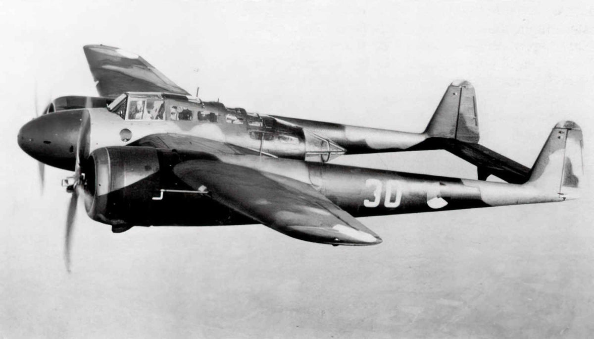Fokker G1 A4 Photo Print