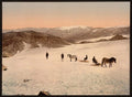 Folgefond Glacier Hardanger Fjord Vintage A4 Photo Print