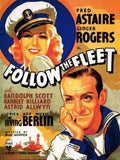  Follow The Fleet 01 film star poster A4 Photo Print
