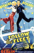  Follow The Fleet 03 film star poster A4 Photo Print