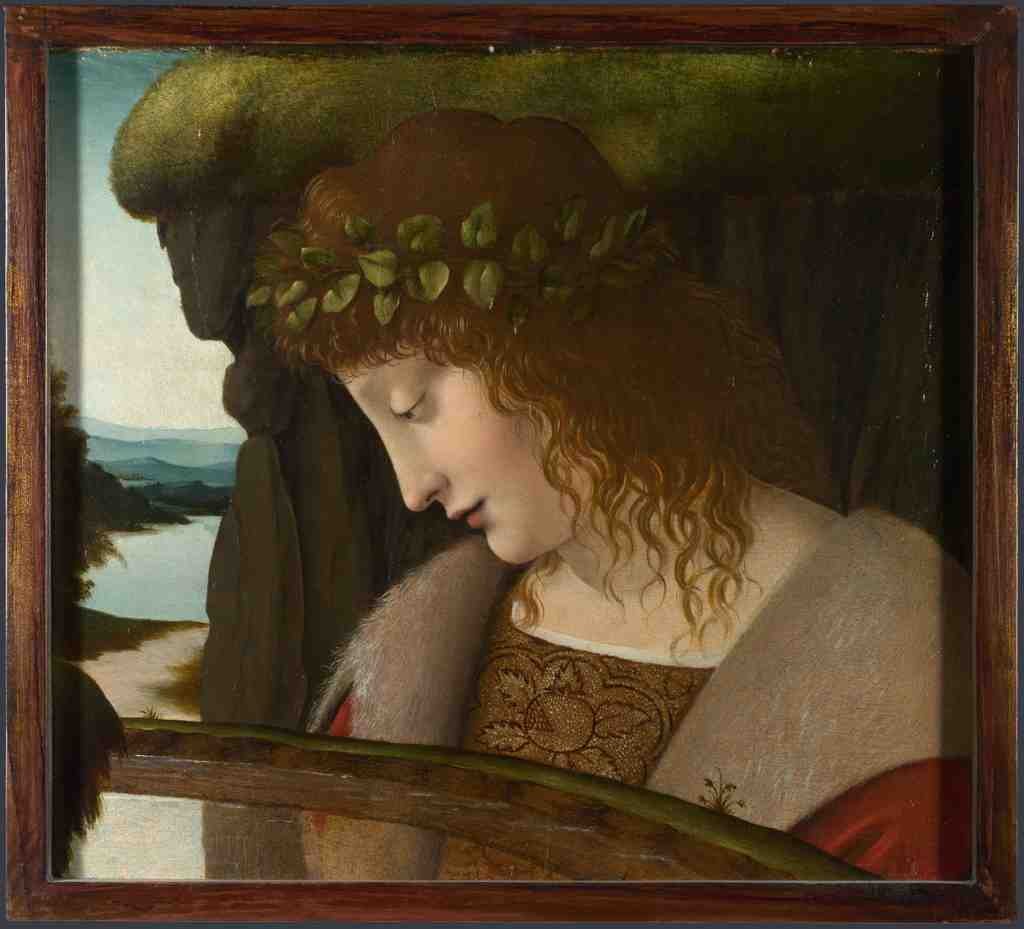 Follower of Leonardo da Vinci Narcissus A4 Photo Print