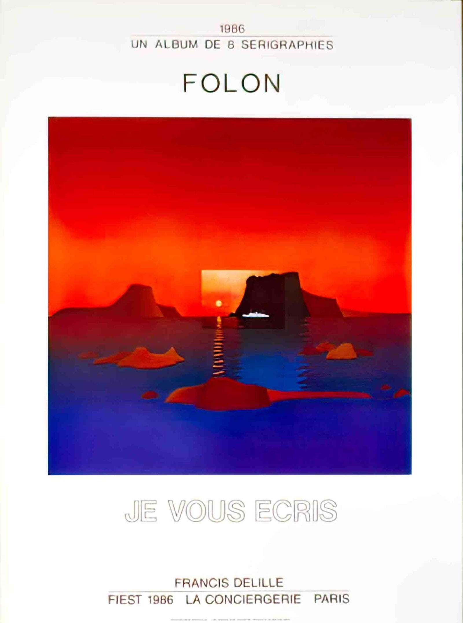FolonEcris2 Advert A4 Photo Print
