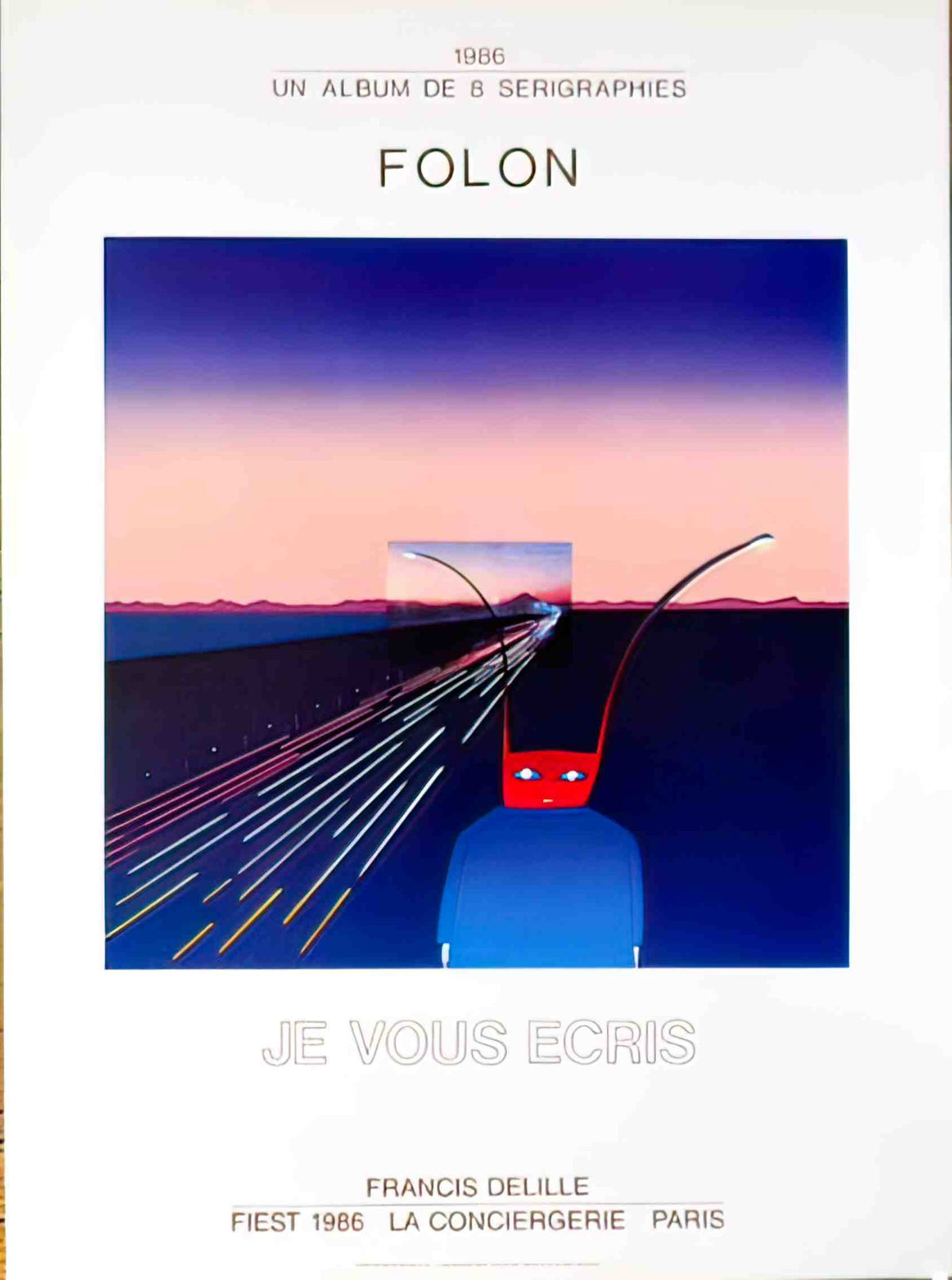 FolonEcris4 Advert A4 Photo Print