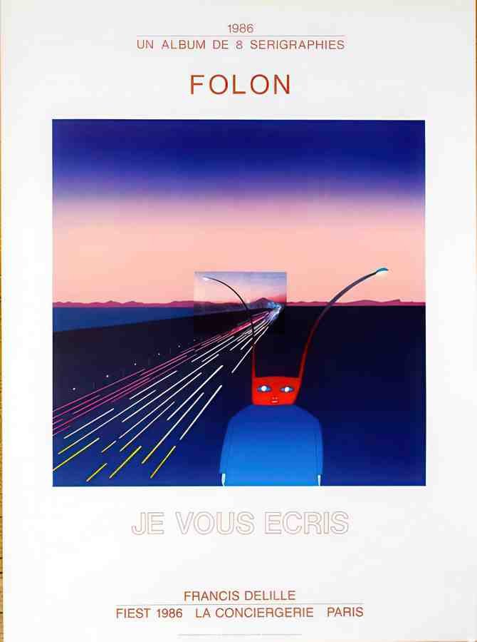 FolonEcris4 Vintage Advert A4 Photo Print