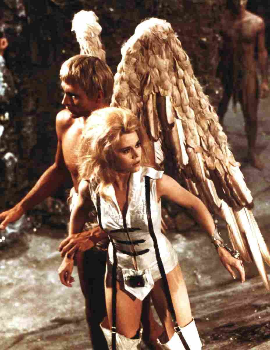 Fonda Jane Barbarella z8 film star poster A4 Photo Print
