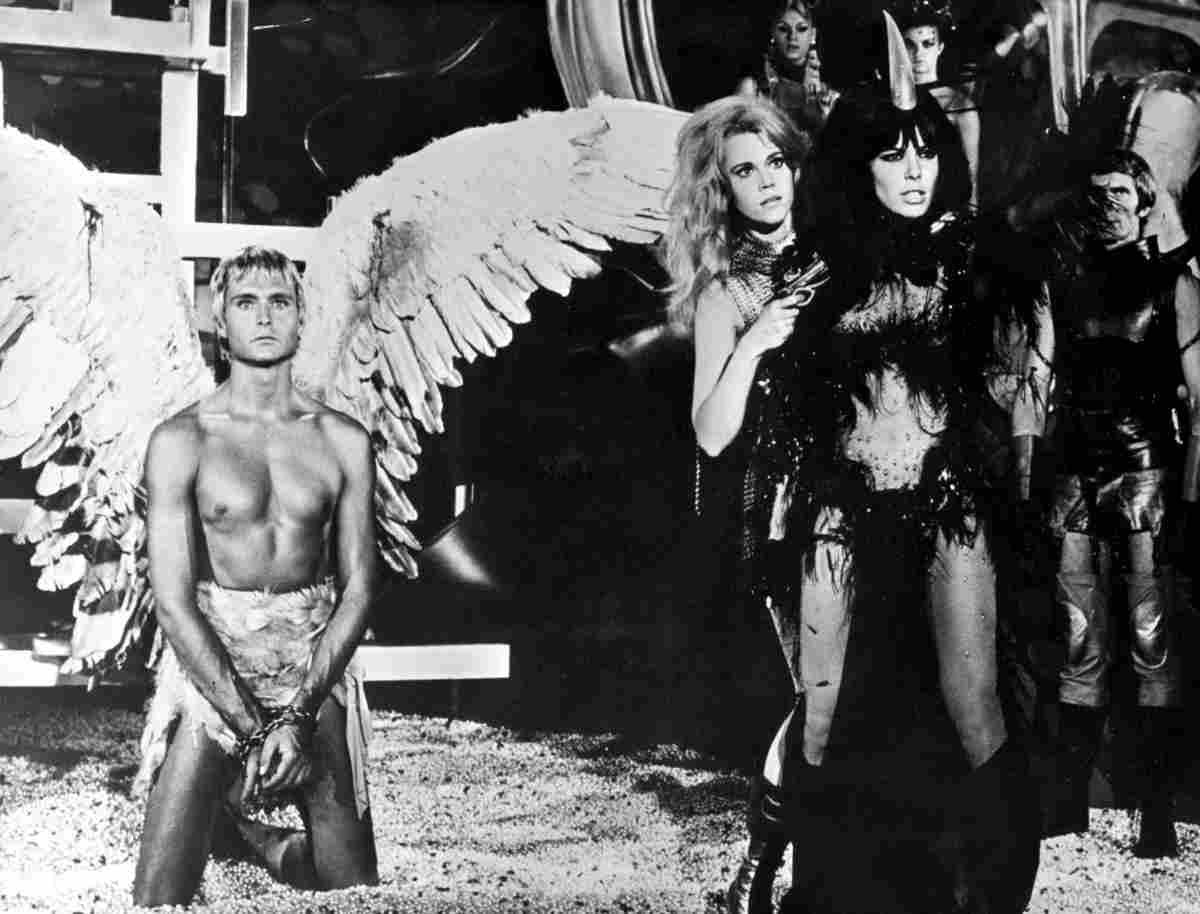 Fonda Jane Barbarella z9 film star poster A4 Photo Print
