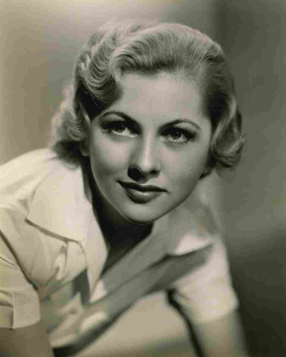 Fontaine Joan 1S film star poster A4 Photo Print
