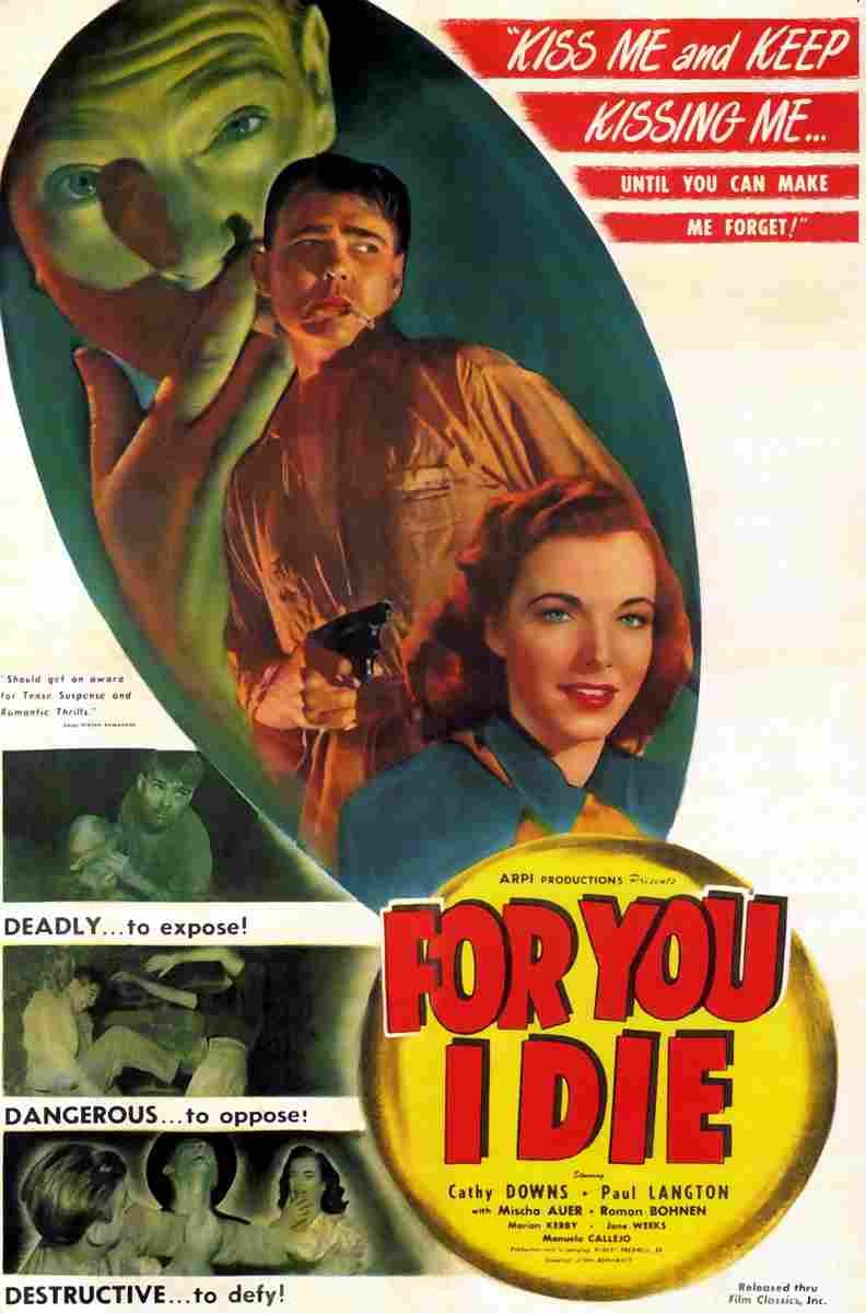 For You I Die 01  film star poster A4 Photo Print