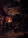 Forbes Stanhope Alexander The Blacksmiths Shop A4 Photo Print
