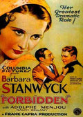 Forbidden 1932 01 film star poster A4 Photo Print