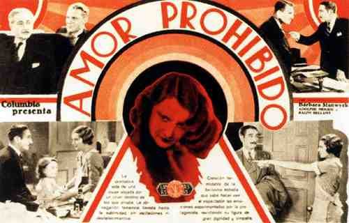  Forbidden 1932 02 film star poster A4 Photo Print