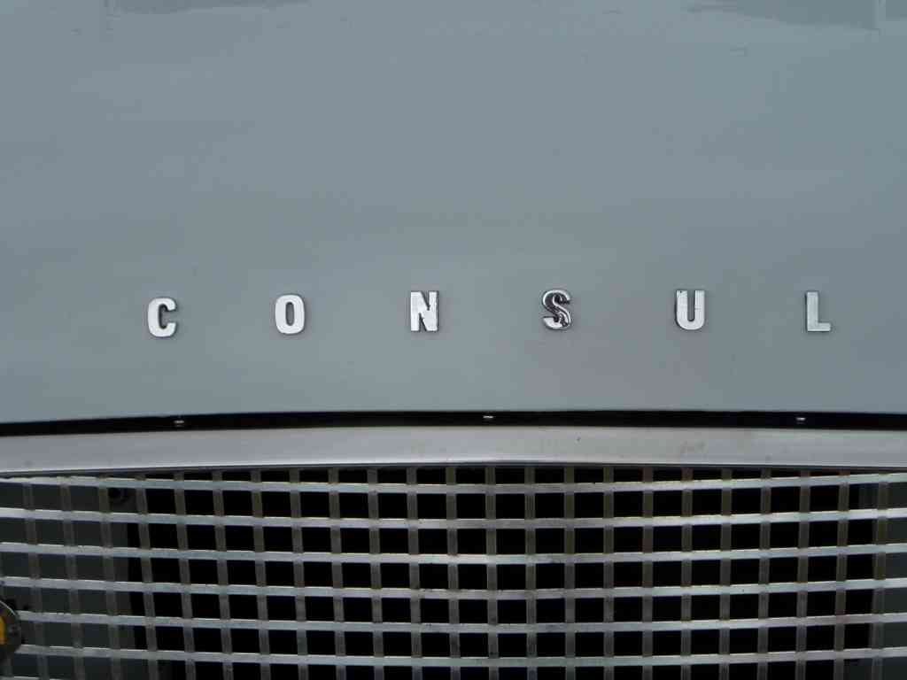 Ford Consul 1500 deluxe Boot Bonnet 2691 A4 Photo Print