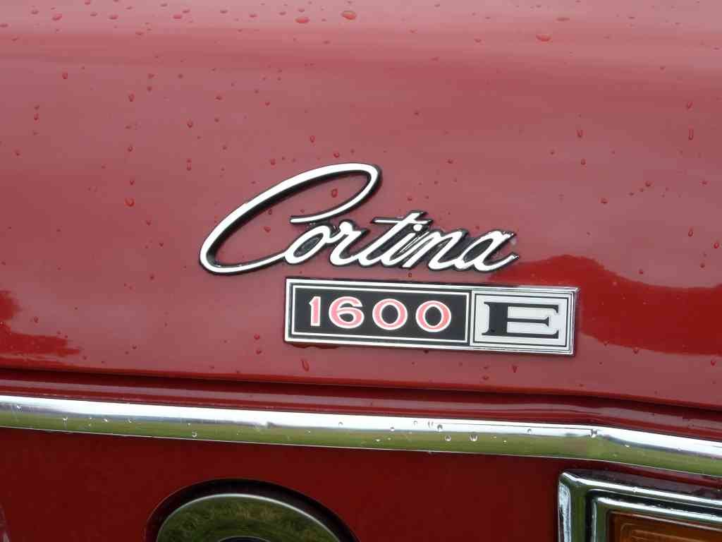 Ford Cortina 1600E Boot Bonnet 2502 A4 Photo Print