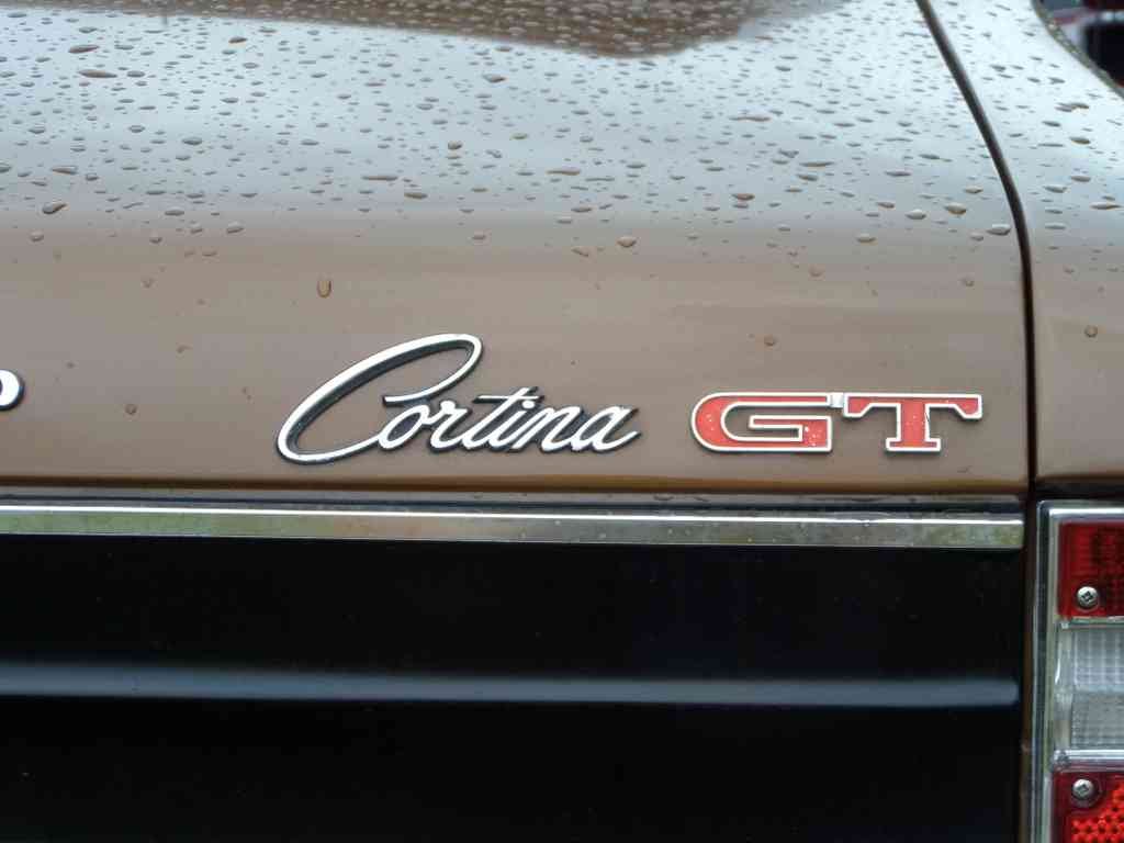 Ford Cortina GT Boot Bonnet 2513 A4 Photo Print