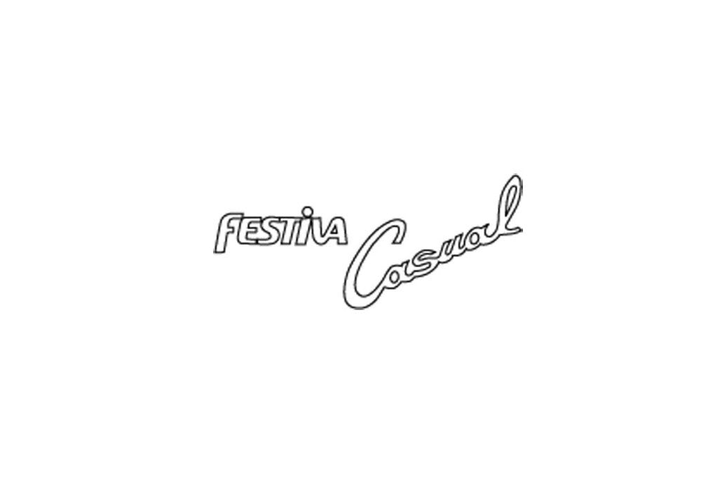 Ford Festiva And Casual Logo A4 Photo Print