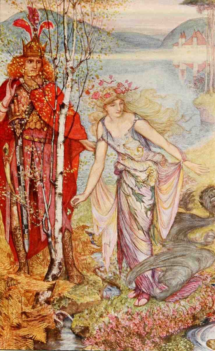 Ford Henry J 1860 1941 The Lilac Fairy Book 1910 2 A4 Photo Print