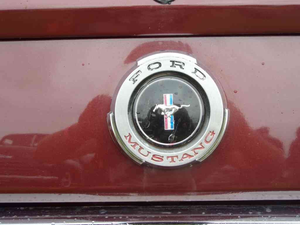 Ford Mustang Boot Bonnet 2507 A4 Photo Print