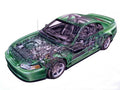 Ford Mustang SVT Cobra cutaway A4 Photo Print