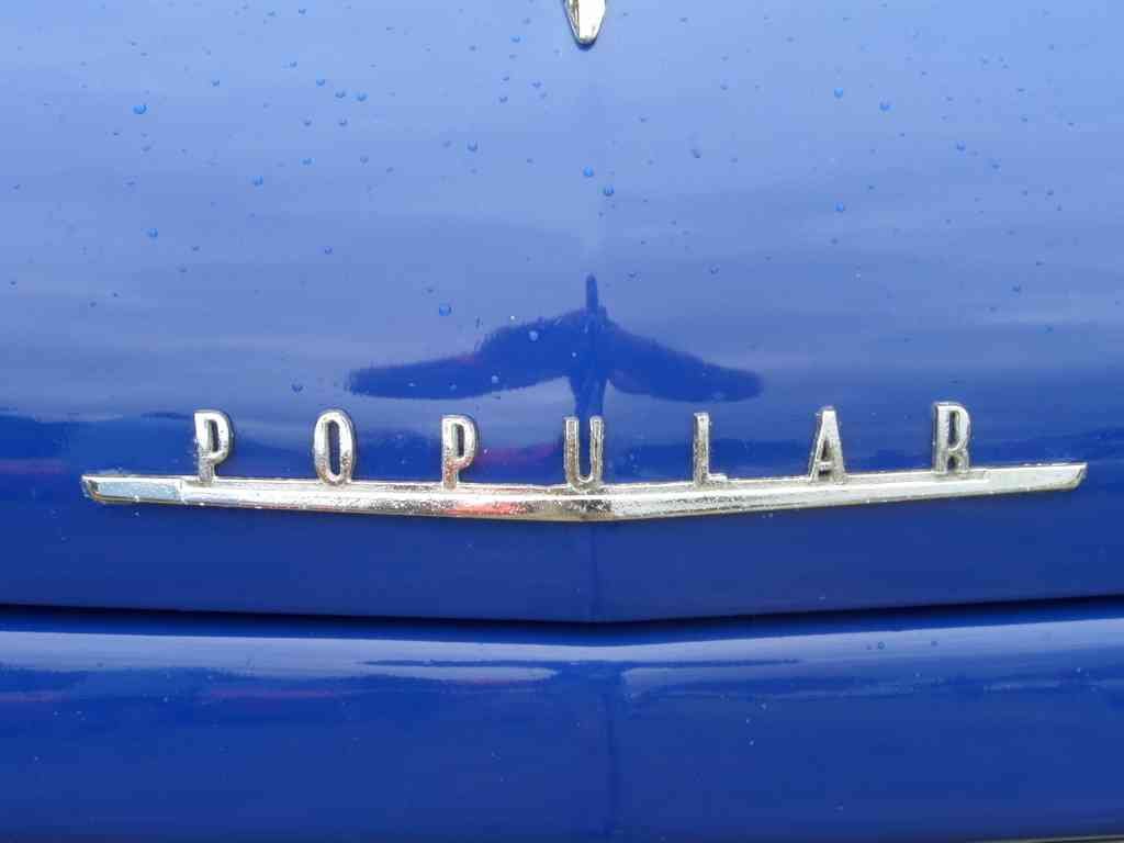 Ford Popular Boot Bonnet 2485 A4 Photo Print