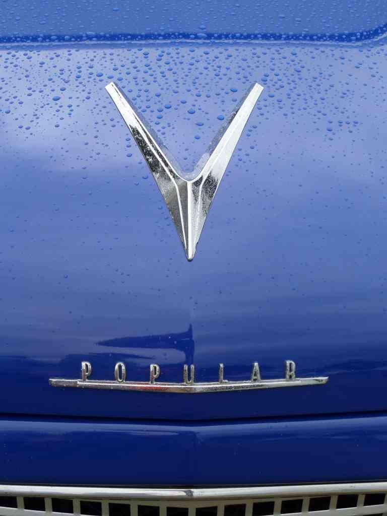 Ford Popular Boot Bonnet 2486 A4 Photo Print