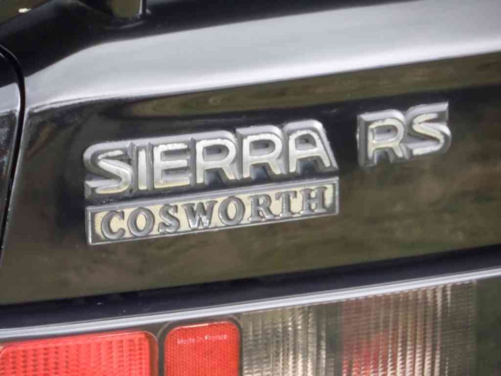Ford Sierra Cosworth RS Boot Bonnet 2699 A4 Photo Print